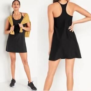 Old Navy Sleeveless PowerSoft Performance Racer-Back Mini Swing Dress Size XXL